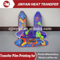 pet film heat transfer printing for skateboard